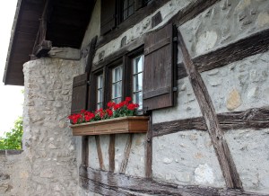 Exterior wall of a chapel in Germany