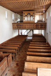 Interior of a chapel in Germany