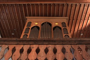 Organ at a chapel in Germany